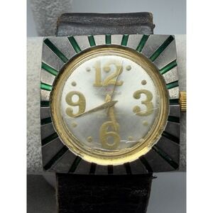 Lucerne Manual Wind Working Vintage Mens Watch 40MM 7.25" Swiss Made